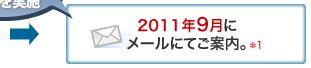 2011年度は、毎月算定を実施⇒2011年9月にメールにてご案内。*1