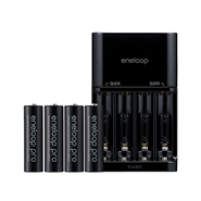 単3形エネループプロ4個付2倍速･3倍速対応急速充電器セット(N-TGR01WS)