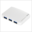USB3.0ハブ 4ポートタイプ(BSH4A04U3WH)