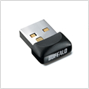 802.11n Draft2.0対応 無線LAN USBアダプター（超小型タイプ　WLI-UC-GNM）