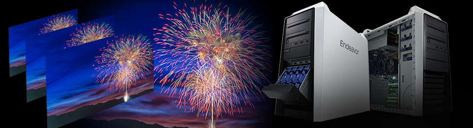 Endeavor Pro5900 動画編集Select