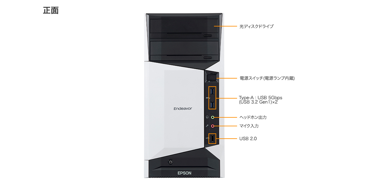 Endeavor MR8500 - ハイブリッド・アーキテクチャー採用の第14世代CPU