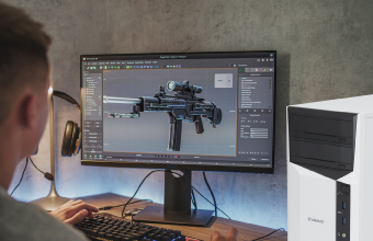 MR8500で3DCG制作を行うクリエイティブ作業環境