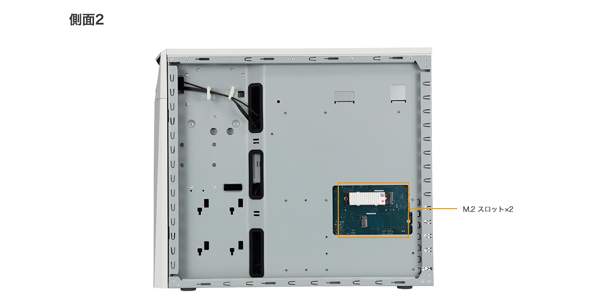 Endeavor Pro9300 側面2