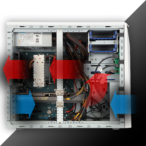 Endeavor Pro9300 - 全面刷新した筐体で優れた拡張性と使い勝手を実現