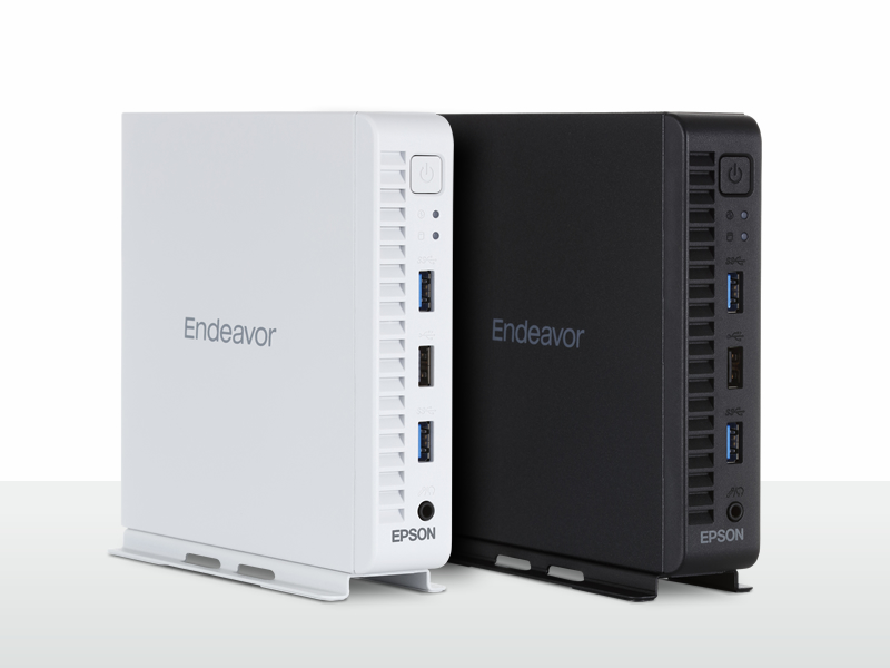 Endeavor ST55E-「省」とパフォーマンスの両立 置き方自由なマイクロPC 