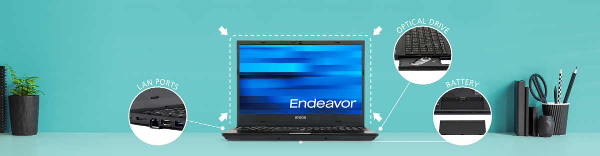 Endeavor NL2000E-ビジネスでずっと使いたい機能を継承した15.6型ノートPC | エプソンダイレクトショップ